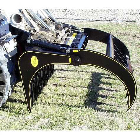 skid steer extreme series brush rake